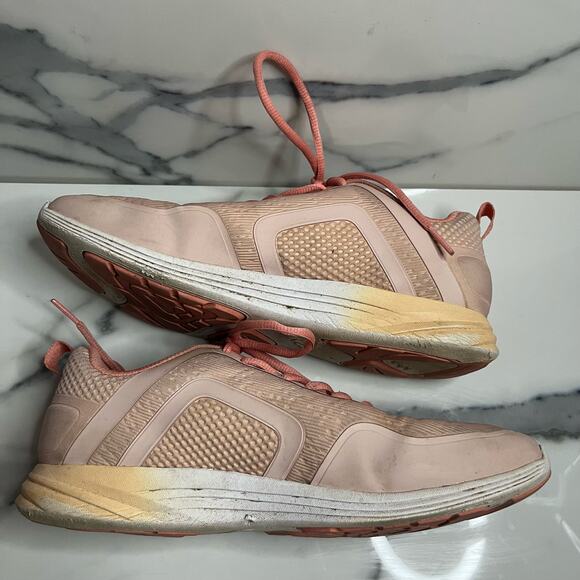 Vionic | Women's Peach Orange Ombre Comfort Leisure Agile JoJo Sneaker Sz 8 - Picture 5 of 7